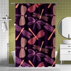Dragonfly-pattern-design Shower Curtain 48  X 72  (small)  by Jancukart