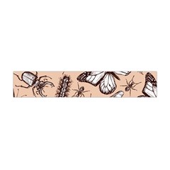 Vintage-drawn-insect-seamless-pattern Flano Scarf (mini) by Jancukart