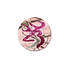 Browning Deer Glitter Golf Ball Marker (4 Pack) by artworkshop