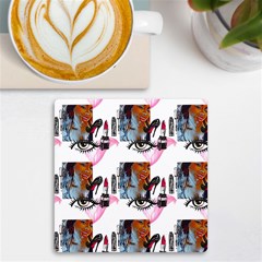 Modern Art Uv Print Square Tile Coaster  by Sparkle