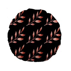 Spring Leafs Standard 15  Premium Round Cushions by Sparkle
