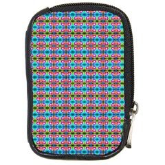 Dots On Dots Compact Camera Leather Case by Thespacecampers