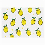 Pattern Lemon Texture Large Glasses Cloth (2 Sides) Front