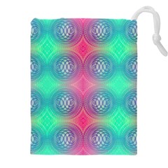 Infinity Circles Drawstring Pouch (5xl) by Thespacecampers
