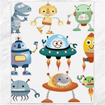 Vector-set-funny-robots-cartoon Canvas 16  x 20  15.75 x19.29  Canvas - 1