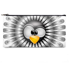 Owl-fluff-prance-animal-surprised Pencil Case by Jancukart