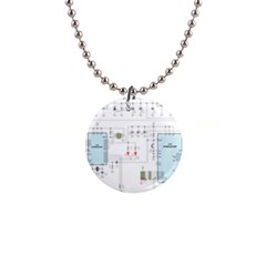 Circuits-electronics-atmel 1  Button Necklace by Jancukart