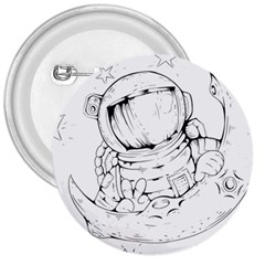 Astronaut-moon-space-astronomy 3  Buttons by Jancukart