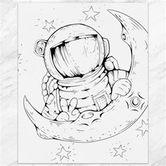 Astronaut-moon-space-astronomy Canvas 16  X 20  by Jancukart