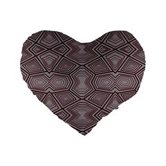 Abstract Pattern Geometric Backgrounds Standard 16  Premium Heart Shape Cushions by Eskimos