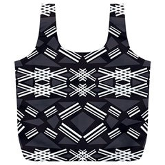 Abstract Pattern Geometric Backgrounds  Full Print Recycle Bag (xl) by Eskimos
