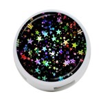 Christmas-star-gloss-lights-light 4-Port USB Hub (One Side) Front