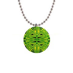 Abstract Pattern Geometric Backgrounds 1  Button Necklace by Eskimos
