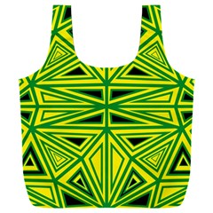 Abstract Pattern Geometric Backgrounds Full Print Recycle Bag (xxl) by Eskimos