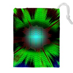 Eye To The Soul Drawstring Pouch (5xl) by Thespacecampers
