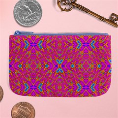 Pink Vacation Large Coin Purse by Thespacecampers