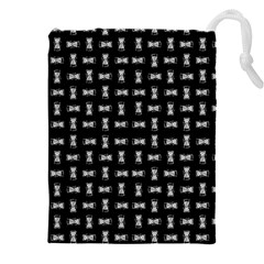 Fantasy Ethnic Caricature Motif Pattern Drawstring Pouch (4xl) by dflcprintsclothing