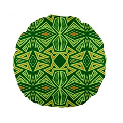 Abstract Pattern Geometric Backgrounds Standard 15  Premium Round Cushions by Eskimos