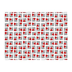 Spanish Love Phrase Motif Pattern Double Sided Flano Blanket (mini)  by dflcprintsclothing
