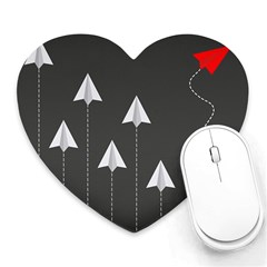Difference Heart Mousepads by nateshop