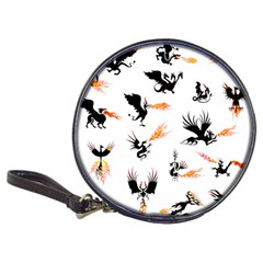 Phoenix Dragon Fire Bird Classic 20-cd Wallets by Sapixe