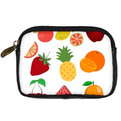 Fruits Cartoon Digital Camera Leather Case by Sapixe