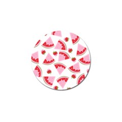 Pink Watermeloon Golf Ball Marker (4 Pack) by Sapixe