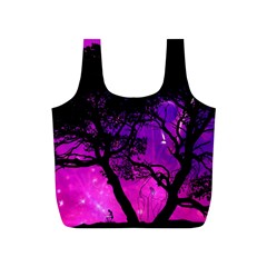 Tree Men Space Universe Surreal Full Print Recycle Bag (s) by Amaryn4rt