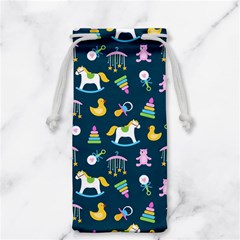 Cute Babies Toys Seamless Pattern Jewelry Bag by Vaneshart