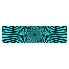 Illusion Geometric Background Oblong Satin Scarf (16  X 60 ) by Wegoenart