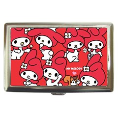 Rabbit Background Cartoon Cigarette Money Case by Sudhe