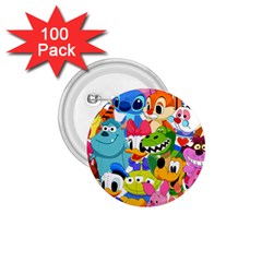 Illustration Cartoon Character Animal Cute 1 75  Buttons (100 Pack)  by Sudhe