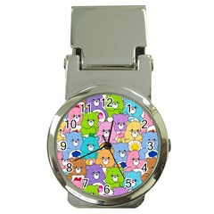 Care Bears Bear Background Cartoon Money Clip Watches by Sudhe