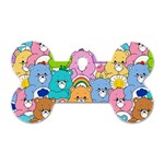 Care Bears Bear Background Cartoon Dog Tag Bone (One Side) Front