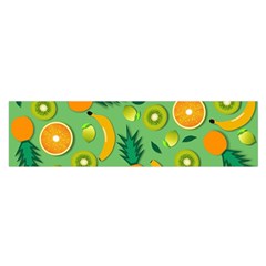 Fruit Tropical Pattern Design Art Oblong Satin Scarf (16  X 60 ) by danenraven