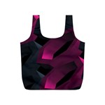 Hexagon Geometric Art Design Full Print Recycle Bag (S) Front