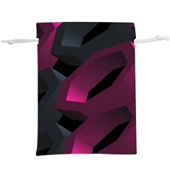 Hexagon Geometric Art Design  Lightweight Drawstring Pouch (xl) by danenraven