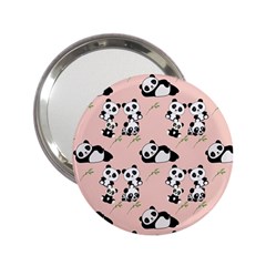 Pattern Panda Bear 2 25  Handbag Mirrors by danenraven