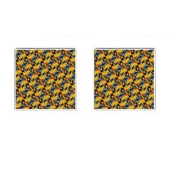 Illustration Geometric Pattern Colorful Pattern Cufflinks (square) by danenraven