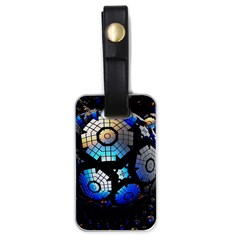 Illustration Tech Galaxy Robot Bot Science Luggage Tag (one Side) by danenraven