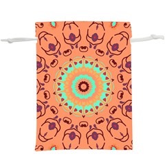 Folk Art Pattern Folk Art Background  Lightweight Drawstring Pouch (xl) by danenraven