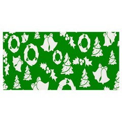 Green Card Christmas December4 Banner And Sign 4  X 2  by artworkshop