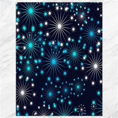 Abstract Pattern Snowflakes Canvas 36  X 48  by artworkshop