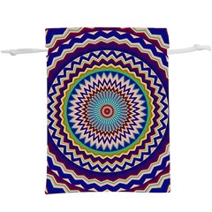 Kaleidoscope Geometric Circles  Lightweight Drawstring Pouch (xl) by danenraven