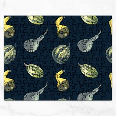 Vintage Vegetables Zucchini Jigsaw Puzzle (rectangular) by ConteMonfreyShop