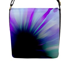 Mirror Fractal Flap Closure Messenger Bag (l) by Sparkle