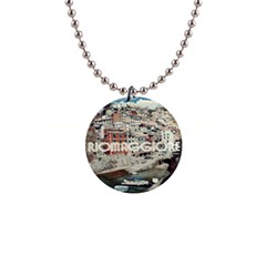 Riomaggiore - Italy Vintage 1  Button Necklace by ConteMonfrey