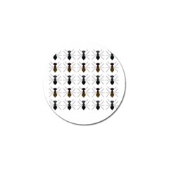 Ant Insect Pattern Cartoon Ants Golf Ball Marker (4 Pack) by Ravend