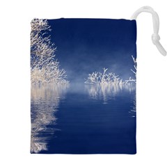 Fantasy Landscape Fantasy Drawstring Pouch (5xl) by Wegoenart