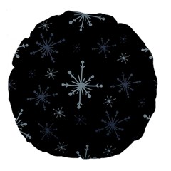 The Most Beautiful Stars Large 18  Premium Flano Round Cushions by ConteMonfrey